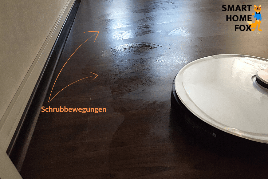 Ecovacs Deebot OZMO T8 AIVI und T8 simulieren beim Wischen mit Hilfe der OZMO Pro Technologie Schrubb-Bewegungen 